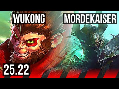 WUKONG vs MORDEKAISER (TOP) | NA Master | 25.22