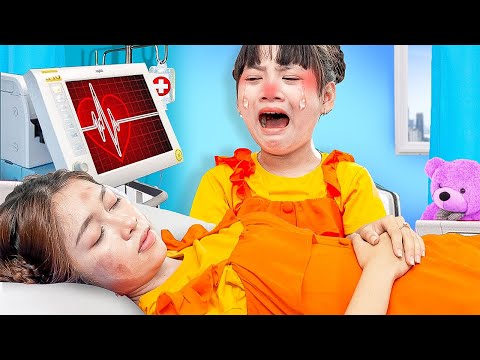 Sorry Mom Doll... Please Wake Up!!! #7 - Very Sad Story FNF vs Squid Game Real Life