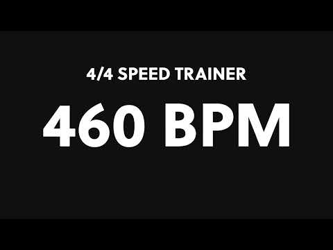 460 BPM – Speed Trainer (4/4 Practice Loop)