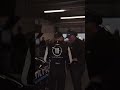 The man of the hour arrives for final practice ?