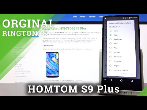Homtom S9 Plus - Every Notification Tone Presentation