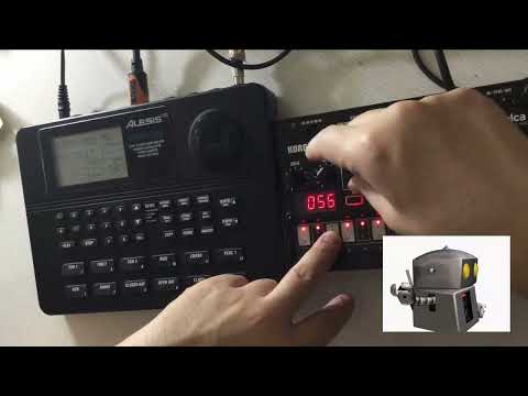 Volca kick #4 (with alesis SR-16)