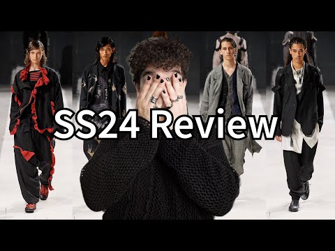 Yohji Yamamoto SS24 Review / Recap - All 41 looks