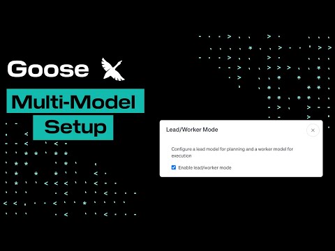 Goose's Multi-Modell-Setup