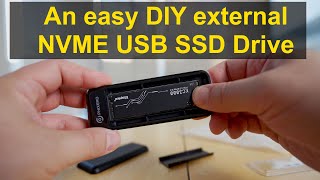 Phixero USB 3.2 NVME Hard Drive Enclosure | Review and setup