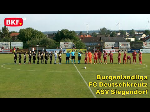 19. 8. 2023 - FC Deutschkreutz : ASV Siegendorf - Burgenlandliga - BKF TV