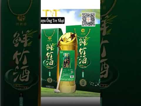 Rượu tre PHÚC KIẾN ống 500ml - Hộp 6 lọ, rượu Trung Quốc giá 350k giảm sốc