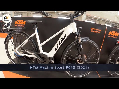 KTM Macina Sport P610 (2021) [trekking pedelec] - Ambringa Ebike Videók