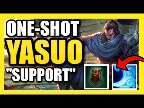 105% WINRATE YASUO SUPPORT BUILD |  THIS IS ACTUALLY OP! | Yasuo Support Season 9