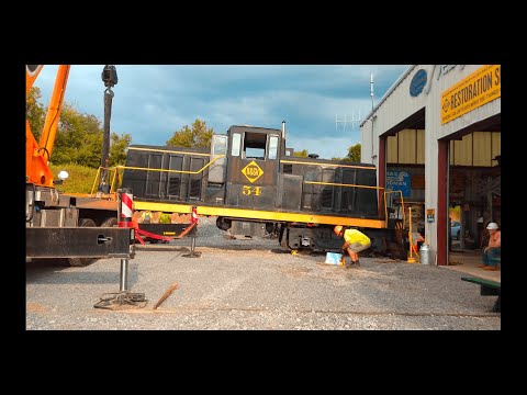 THE BIG LIFT, RGVRRM GE 80 Tonner Traction Motor Swap