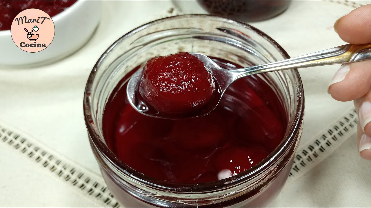 Como Hacer Cerezas Falsas en Almíbar, NO LO PODRÁS CREER |Deliciosas y Fáciles | MariTCocina