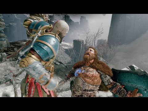 Kratos Regrets Killing Magni + Modi - God of War Ragnarok Valhalla Boss Fight