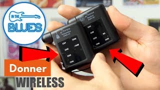 Video thumbnail for The New Donner DWS-2 Wireless Guitar System Pack by intheblues