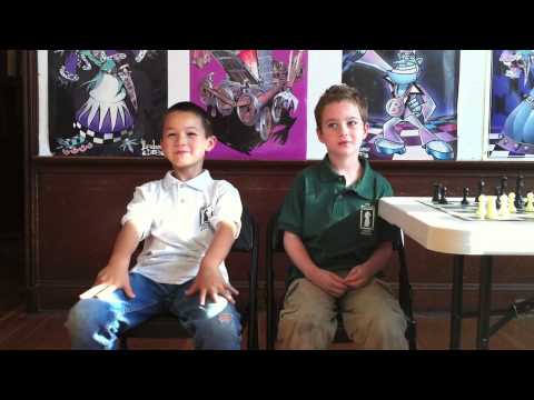 Ben and Josiah play chess in Brazil