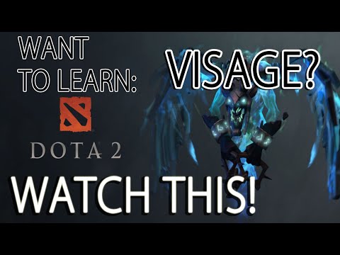 LEARN VISAGE IN 7.36c - AMAZING Offlane - BEST Pushing! (DotA 2)