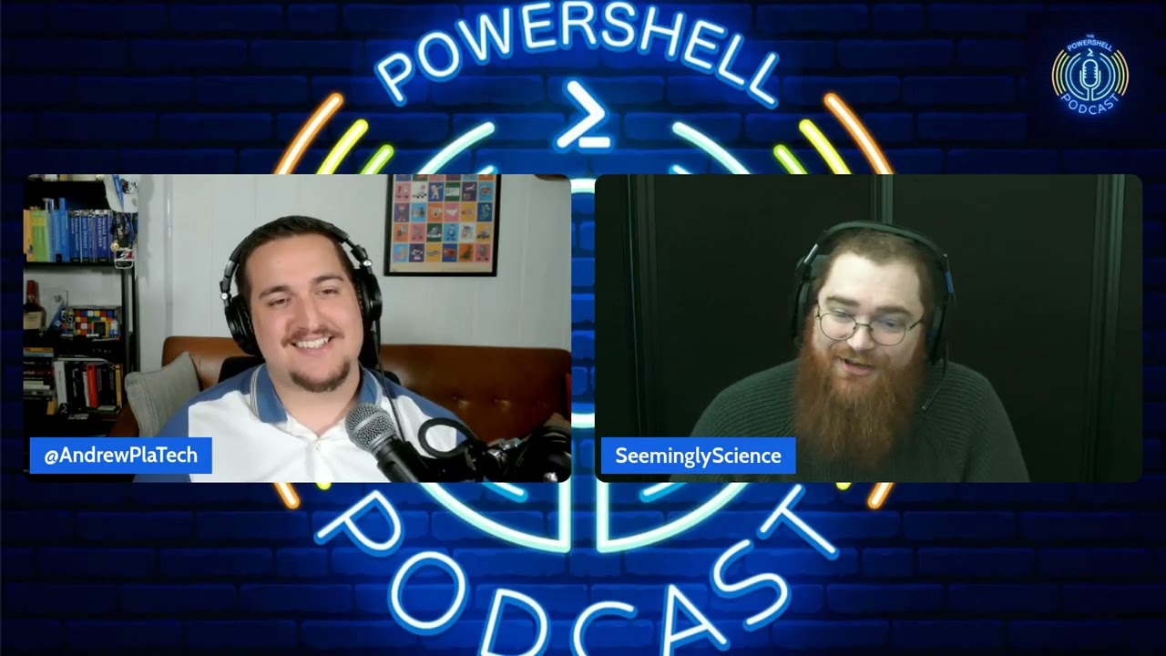 The PowerShell Podcast From Sysadmin to PowerShell Team: The Story of SeeminglyScience