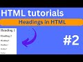 Heading tag in HTML [h1, h2, h3, h4, h5, h6]