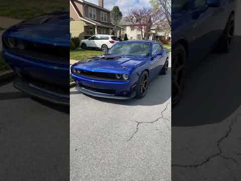 Ferrada FR3 wheels on Challenger Scat Pack with staggered set up!
