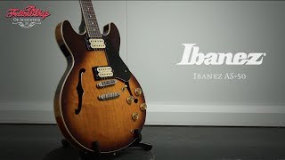 Video thumbnail for TFOA Review - Ibanez AS-50 -sold by The Fellowship of Acoustics