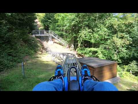 Hexentanzplatz Thale - Rodelbahn Harzbob mit GoPro 6 Full HD Video von 2019
