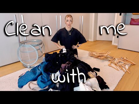 CLEAN WITH ME - realistic tips for more order & answering questions from the community
