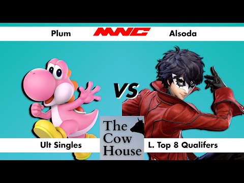 The Cow House - Loser's Top 8 Qualifiers - Plum (Yoshi) vs Alsoda (Joker)
