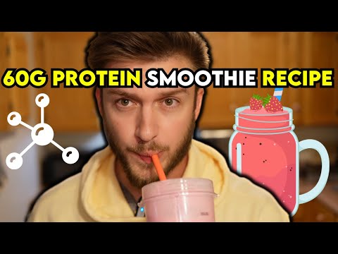 60g PROTEIN SMOOTHIE Recipe (easy)