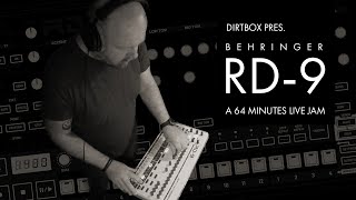 Video thumbnail for Behringer RD-9 / A 64 minutes Live Jam by Stefan Gubatz | Dirtbox Jams | Acid Gubi