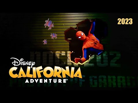 Web Slingers: A Spider-Man Adventure in 3D 2023 - Disney California Adventure Full Ride 4K POV