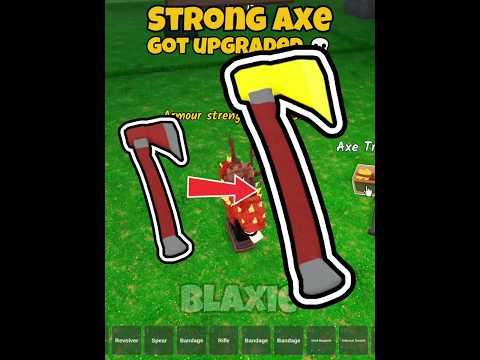 Strong Axe got Upgraded 🔥 99 nights in the forest #roblox