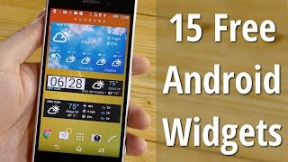 15 FREE Android widgets you must have