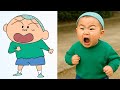 Shinchan Characters In REAL Life Animated