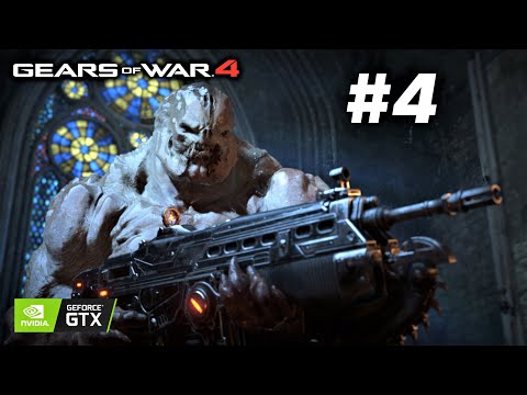 GEARS OF WAR 4 - Walkthrough Part 4 - 1440p Full HD (No Commentary)