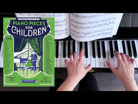 Merry Widow Waltz by Franz Lehár | Piano Pieces for Children | Piano Demo