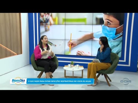 O que fazer para evitar infecções respitatórias no volta às aulas 25 01 2023