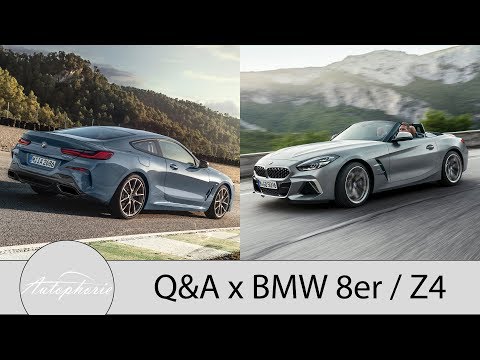 Wir wollen Eure Fragen zum BMW Z4 Roadster und BMW 8er Coupé [4K] - Autophorie