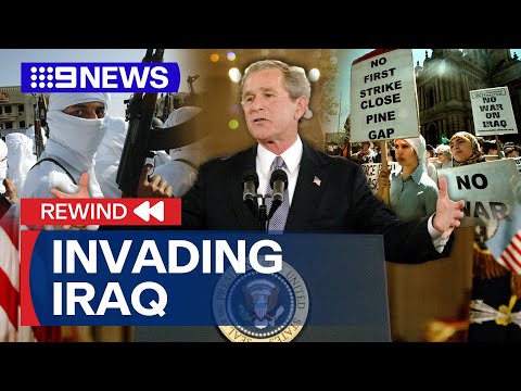 America's Invasion: The complete timeline of Iraq | 9 News Australia