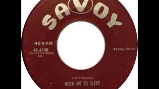 GOSPEL CLEFS &amp; ABRAHAM HOUSTON - Rock Me To Sleep - SAVOY 4108 - USA 1959 Gospel Soul R&amp;B