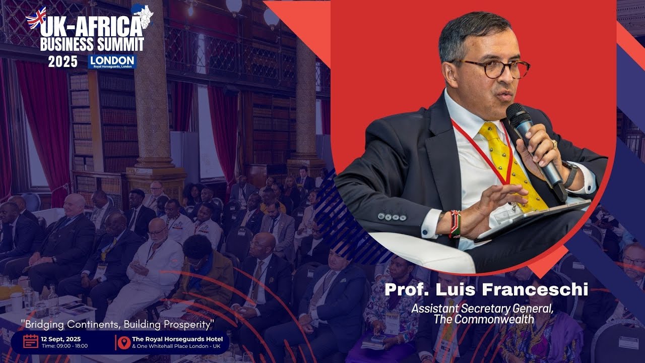 Africa Needs Rules That Protect Innovation – Prof. Luis Franceschi | #ukafricasummit2025