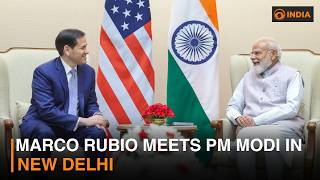 Marco Rubio Meets PM Modi in New Delhi & more updates | DD India Newshour | 9 PM IST