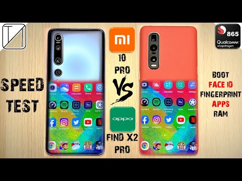 Xiaomi Mi 10 Pro vs Oppo Find X2 Pro Speed Test