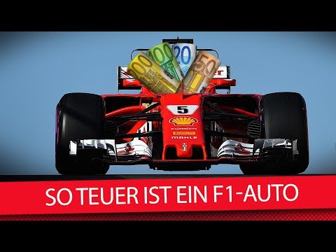 So teuer ist ein Formel-1-Auto