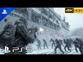 (PS5) DEAD OF WINTER | Ultra High Graphics Gameplay [4K 60FPS HDR] World War Z