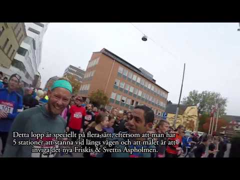 Friskisrundan 2018 - 9 km (Löparperspektiv, 2x)