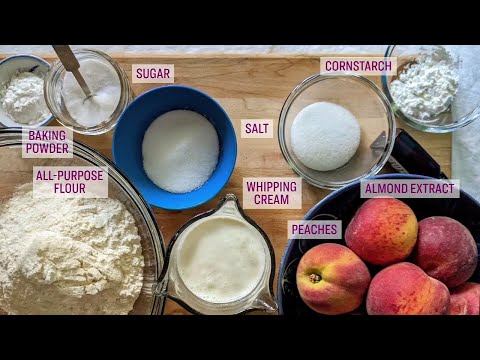 The perfect classic peach cobbler recipe