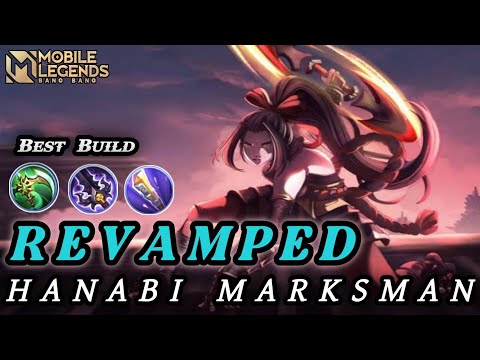 Hanabi New Revamped Gameplay Best Build Item Crazy Damage - Mobile Legends Bang-bang