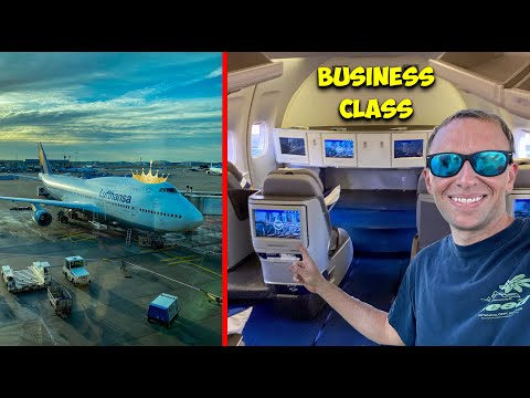 I Flew Lufthansa's Vintage 747-400 Business Class