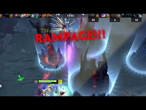 Dota 2 Tinker rampage With So Fastest Hand In as sea server Top 100Rank #dota2 #highlights