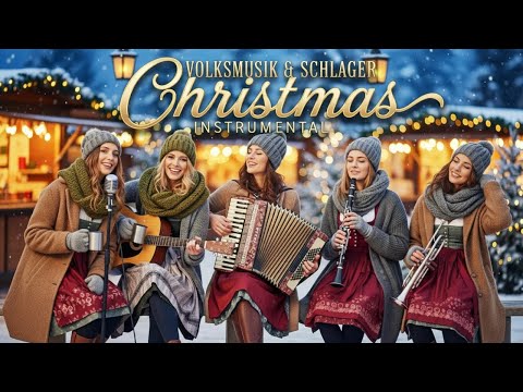 🎷🎄 Traditional German Christmas Music Live – Nostalgic Weihnachten Schlager & Volksmusik Melodies 🎶🎅