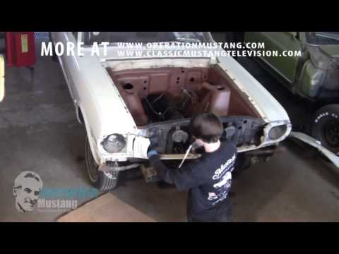How to Remove Classic Mustang Fenders